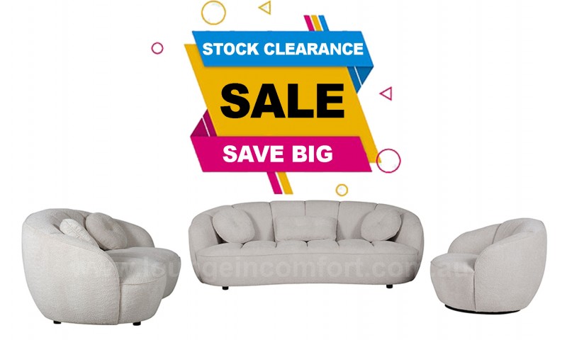 MARBELLA SOFA IN FABRIC (BRAND NEW)